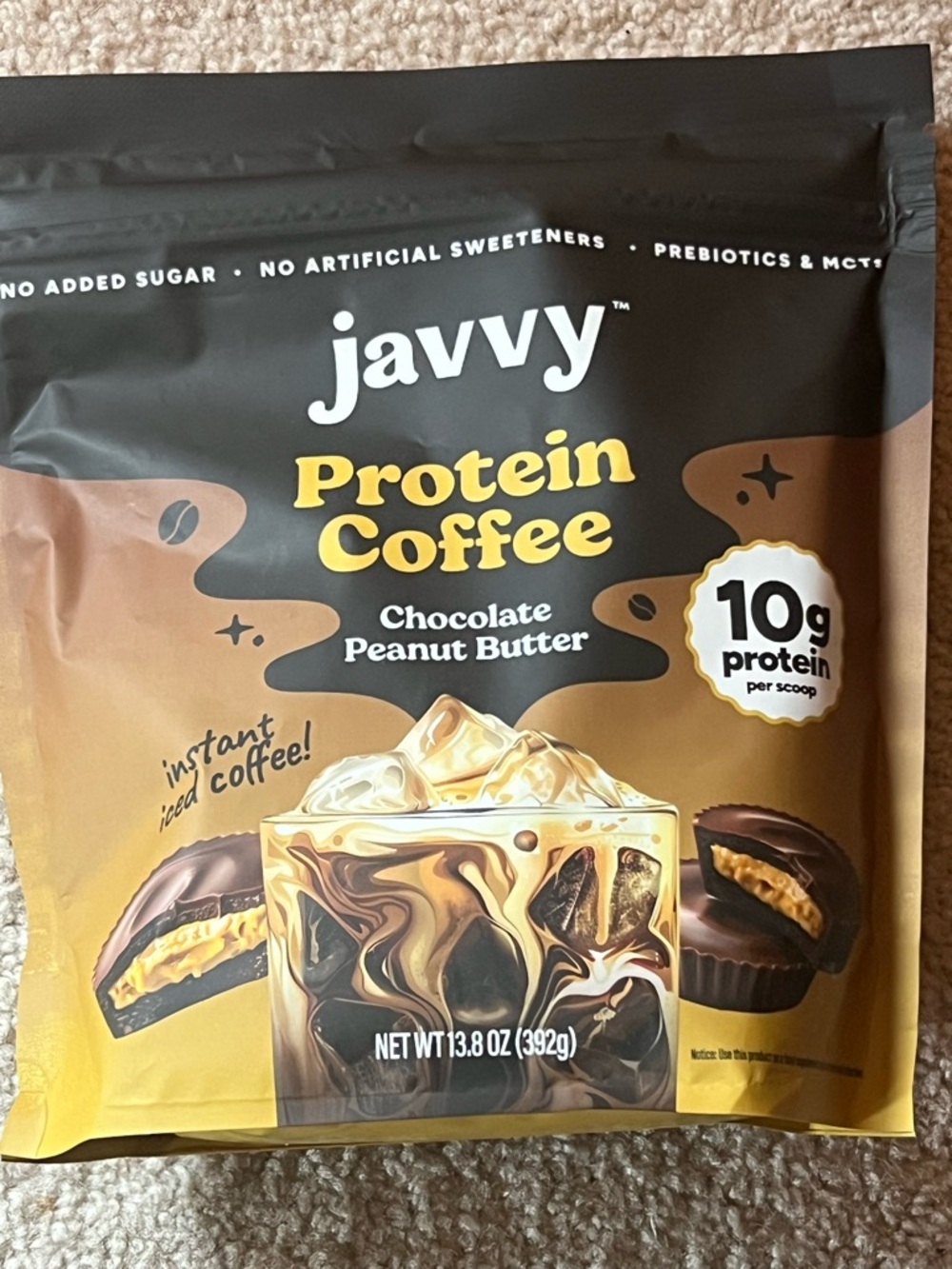 Javvy Protein Coffee - Chocolate Peanut Butter